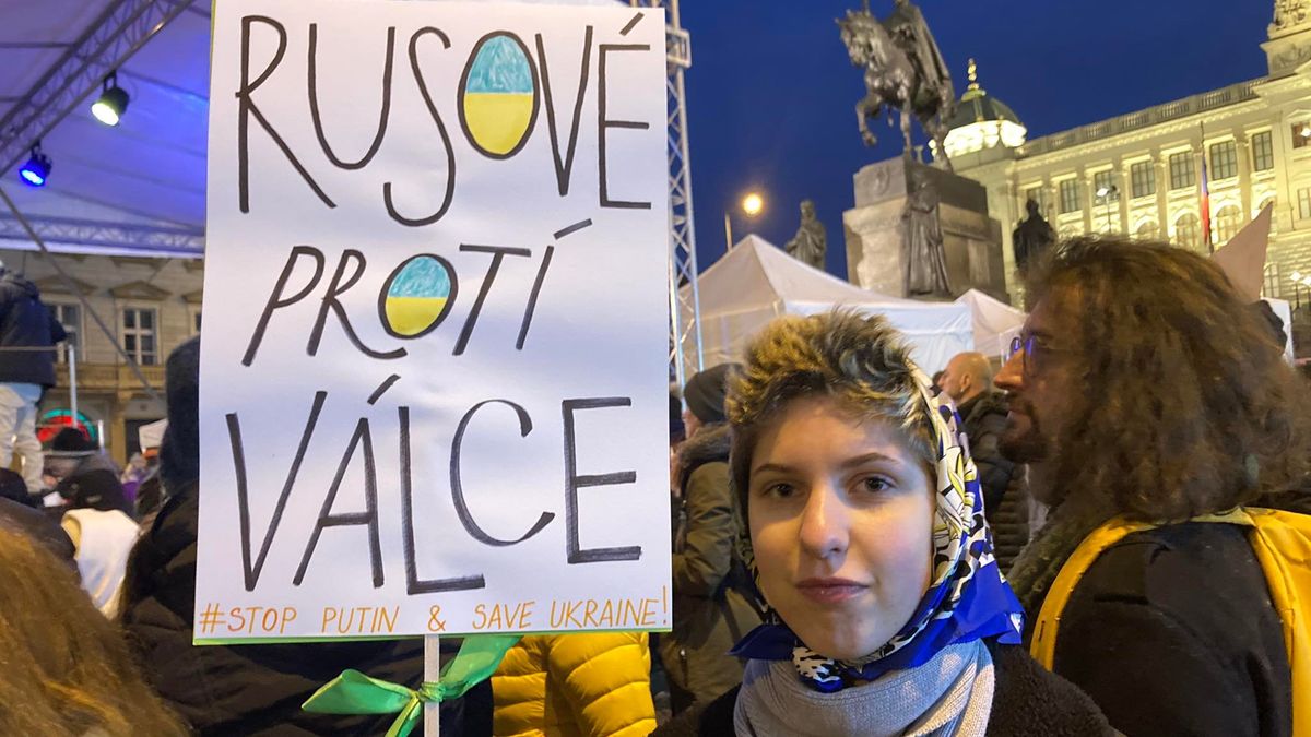 Rusové v Česku stojí za Ukrajinou: Putin není náš prezident, říkají
